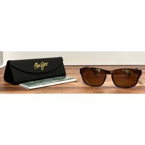 MAUI JIM H721-10MR MIXED PLATE MATTE TORT RUBBER SUNGLASSES